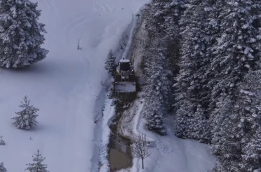Sinop’ta karla mücadele çalışmaları devam ediyor 