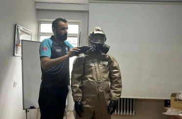 Sinop’ta sağlıkçılara KBRN farkındalık eğitimi 