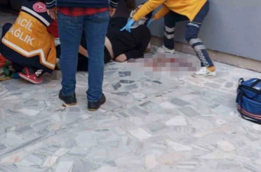 Sinop’ta yüksekten düşen genç yaralandı 