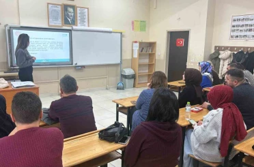 Sıralara bu sefer veliler oturdu 