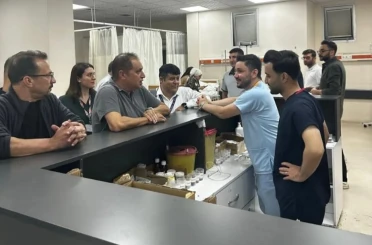 Şırnak İl Sağlık Müdürü Sili, Cizre Devlet Hastanesinde incelemelerde bulundu