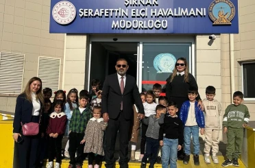 Şırnak Şerafettin Elçi Havalimanında anlamlı Öğretmenler Günü Kutlaması 