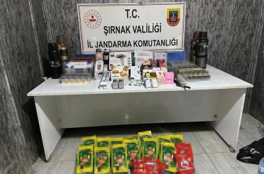 Şırnak'ta jandarmadan kaçakçılık operasyonu: 3 tutuklama