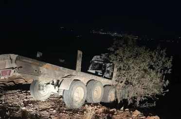 Şırnak’ta tır şarampole yuvarlandı: 1 ölü