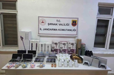 Şırnak’ta 7 buçuk milyon liralık kaçak malzeme ele geçirildi 