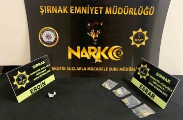 Şırnak’ta asayiş, kaçakçılık ve narkotik operasyonu: 4 tutuklama 