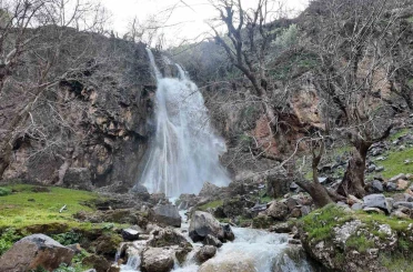 Şırnak’ta baharla birlikte şelaleler coştu 
