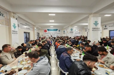 Şırnak’ta gönüller aynı sofrada buluştu 