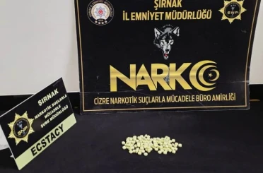 Şırnak’ta uyuşturucu hap ele geçirildi: 2 gözaltı 