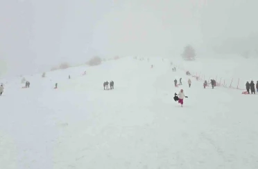 Sis ve yağışa rağmen Keltepe’ye akın ettiler 