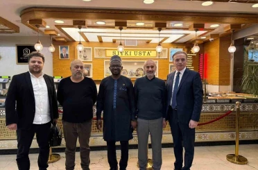 Sıtkı Usta Çukurambar Şubesi, Gana Büyükelçisi Nasiru-Deen’i ağırladı 