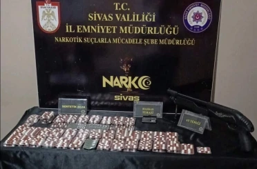 Sivas’ta 4 uyuşturucu taciri tutuklandı