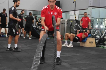 Sivasspor, salonda çalıştı 