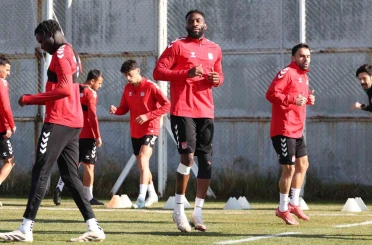 Sivasspor’da Boluspor maçı hazırlıkları sürdü 