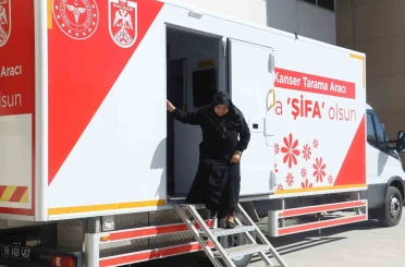 Sivas’ta mobil kanser tarama aracı sayesinde erken tanı oranı artıyor 