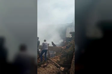 Sivas’ta mutfak tüpü patladı, çıkan yangında bir kişi dumandan etkilendi 