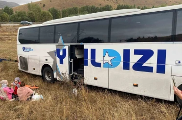 Sivas’ta otobüs kazası, çok sayıda yaralı 