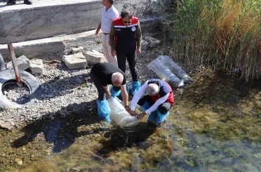 Sivas’taki göller yavru balıklarla buluştu 