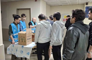 Sivrihisar’da KYK öğrencilerine final morali 