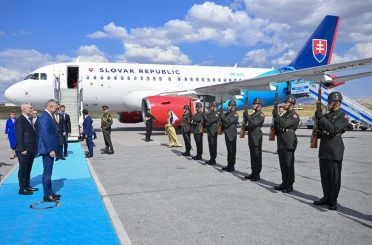Slovakya Cumhurbaşkanı Pellegrini ve Slovenya Başbakanı Jansa Ankara’da 