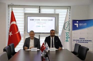 SOBE ile Konya Çalışma ve İş Kurumu İl Müdürlüğü “Destekli İstihdam Projesi” için protokol imzaladı.