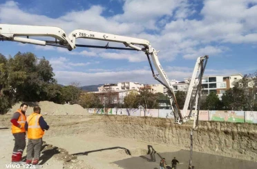 Söke’de Atatürk Ortaokulu’nun temeli atıldı 