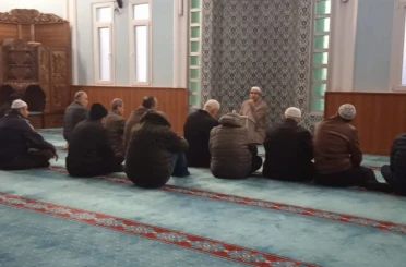 Söke’de Hacı Ahmet Özbaş Camii’nde sabah namazı buluşması 