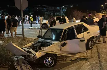 Söke’de trafik kazası: 2 yaralı