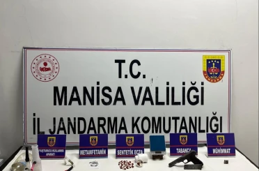 Soma'da jandarmadan uyuşturucu operasyonu