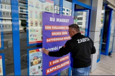 Son kullanma tarihi geçmiş ürün satan zincir market kapatıldı 