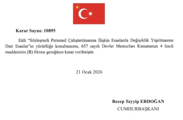 Sözleşmeli personele doğum ve evlat edinme sonrası yarı zamanlı çalışma hakkı yürürlüğe girdi