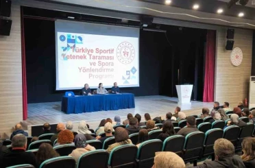 Sportif yetenek taraması öğrencileri için veli toplantısı gerçekleştirildi 