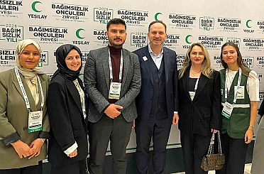 SUBÜ Yeşilay Topluluğu öğrencileri, Bağımsızlık Öncüleri Zirvesi’nde yer aldı 