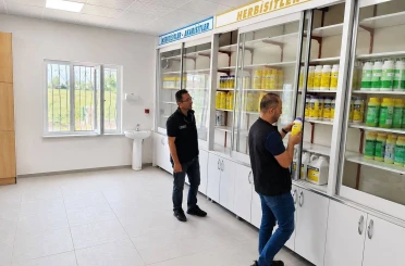 Şuhut’ta ilaç ve gübre bayilerine yönelik denetim 