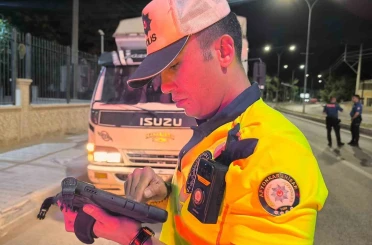 Şuhut’ta trafik ve asayiş denetimi 
