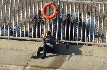 Sulama kanalında can pazarı 