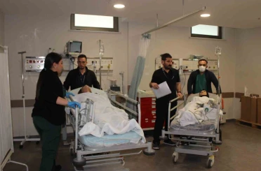 Sular Akademi Hastanesi’nde afet tatbikatı 