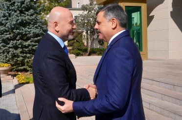 Süleyman Soylu’dan İçişleri Bakanı Çiftçi’ye "hayırlı olsun" ziyareti