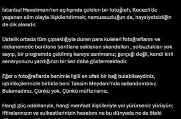 Süleyman Soylu: "Kin ve nefretinizde boğulun" 