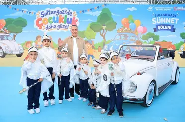 Sultangazi’de bin 500 çocuk için toplu sünnet şöleni

