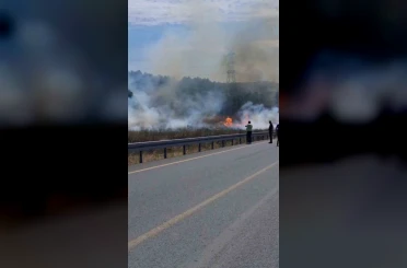 Sultangazi’de otluk alanda çıkan yangın ormana sıçradı 