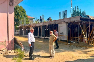 Sultanhisar’da 12 daire ve 2 iş yerinin yer aldığı projede çalışmalar sürüyor 