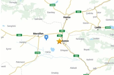 Suluova’da 2.3 büyüklüğünde deprem 