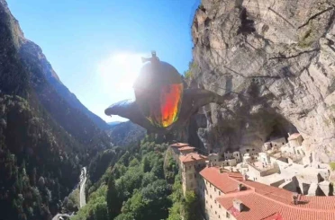 Sümela’ya yarasa uçuşu 