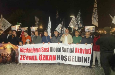 Sumud Filosu’nda bulunan aktivist Zeynel Abidin Özkan: "Gazze’ye yaklaşabildiğimiz en son noktaya kadar da yaklaştık" 