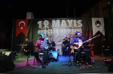 Sungurlu’da 19 Mayıs coşkusu konserle taçlandı 