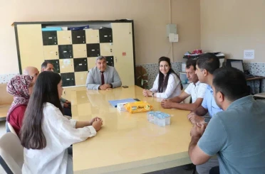 Sünnetci öğrencilere rehberlik ve yönlendirmelerde bulundu 