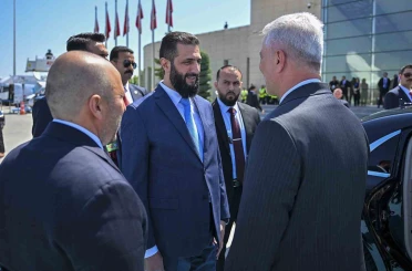 Suriye Cumhurbaşkanı Şara Ankara’da 