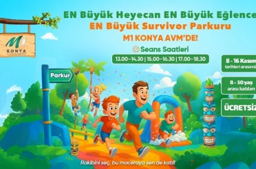 Survivor heyecanı M1 Konya AVM’ye taşınıyor 