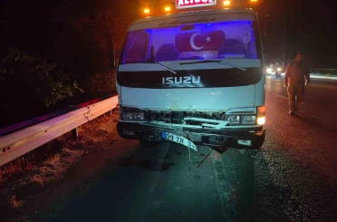 Susurluk’ta çift taraflı trafik kazası: 2 yaralı 